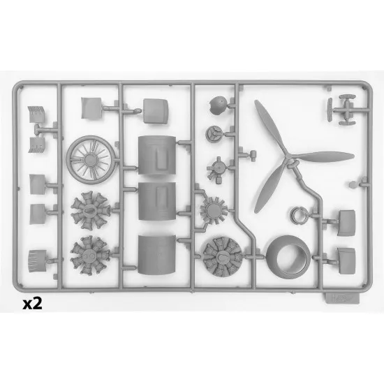 ICM 48272 - Do 217J-1/2, WWII German Night Fighter - 1/48 scale model kit 394 mm