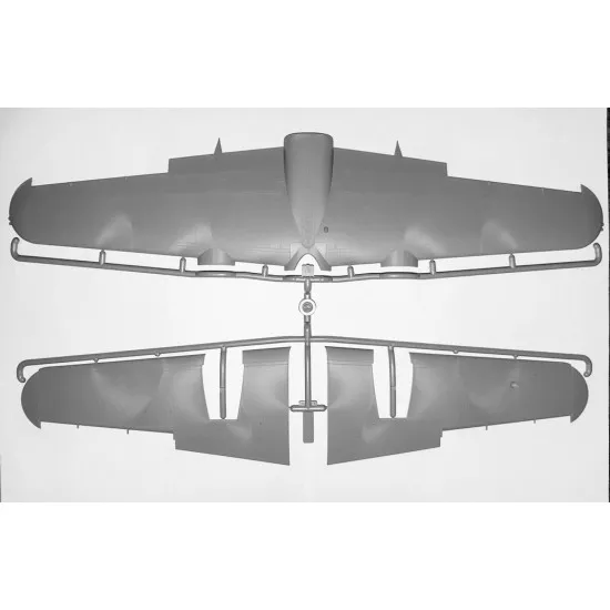 ICM 48272 - Do 217J-1/2, WWII German Night Fighter - 1/48 scale model kit 394 mm