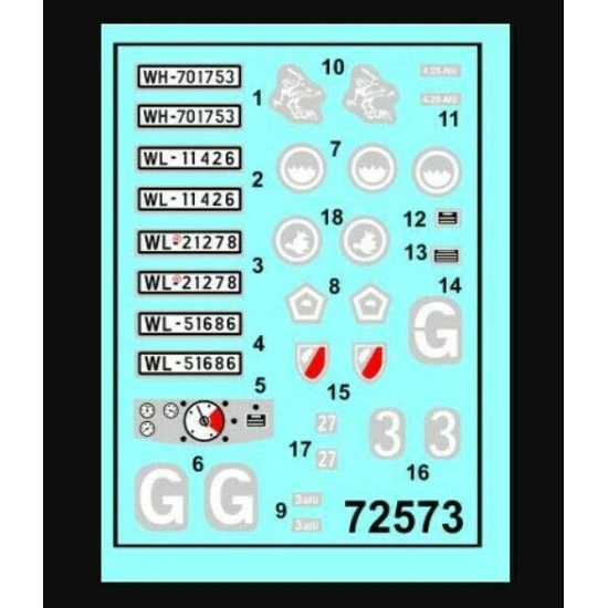 ACE 72573 - 1/72 - 3,7cm Flak 36 auf Fahrgestell mZgKw 5t Sd.Kfz.6/2