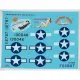 Decal for North American B-25C/D Mitchell Pin-Up Nose Art and Stencils 1/72 Scale Foxbot 72-024 Part 2