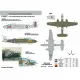 Decal for North American B-25C/D Mitchell Pin-Up Nose Art and Stencils 1/72 Scale Foxbot 72-024 Part 2