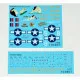 Decal for North American B-25C/D Mitchell Pin-Up Nose Art and Stencils 1/72 Scale Foxbot 72-025, Part 3