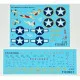 Decal for North American B-25C/D Mitchell Pin-Up Nose Art and Stencils 1/72 Scale Foxbot 72-026 Part 4