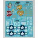 Decals for Douglas A-20 Boston Pin-Up Nose Art 1/48 Scale Foxbot 48-020A Part 2 (Stencils not included)