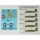 Decals for Douglas A-20 Boston Pin-Up Nose Art 1/48 Scale Foxbot 48-020A Part 2 (Stencils not included)