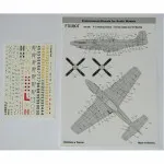 Decals for Stencils for North American P-51 Mustang 1/48 Scale Foxbot 48-046