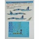 Decals for Sukhoi Su-27P, Ukranian Air Forces, digital camouflage 1/48 Scale Foxbot 48-047
