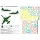Masks for Su-25UB Blue 60, Ukranian Air Forces, clover camouflage (Use + Foxbot Decal) 1/32 Scale Foxbot FM 32-012