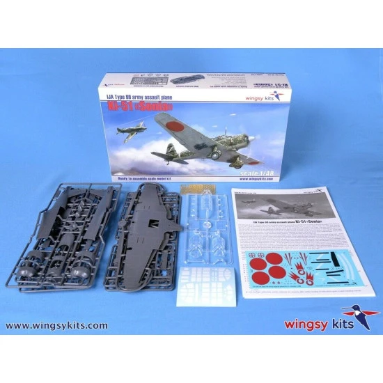 Wingsy Kits D5-04 - 1/48 - IJA Type 99 army assault plane Ki-51 Sonia