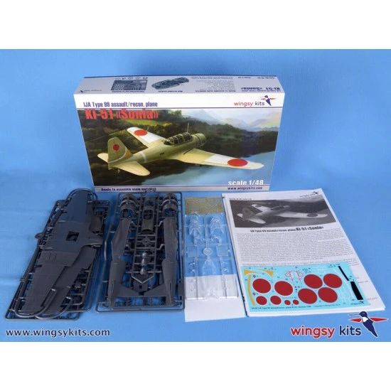 Wingsy Kits D5-05 - 1/48 - IJA Type 99 assault/recon. plane Ki-51 Sonia 194mm