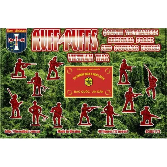 Orion 72053 - 1/72 - Ruff-Puffs (South Vietnamese Regional Force) model kit