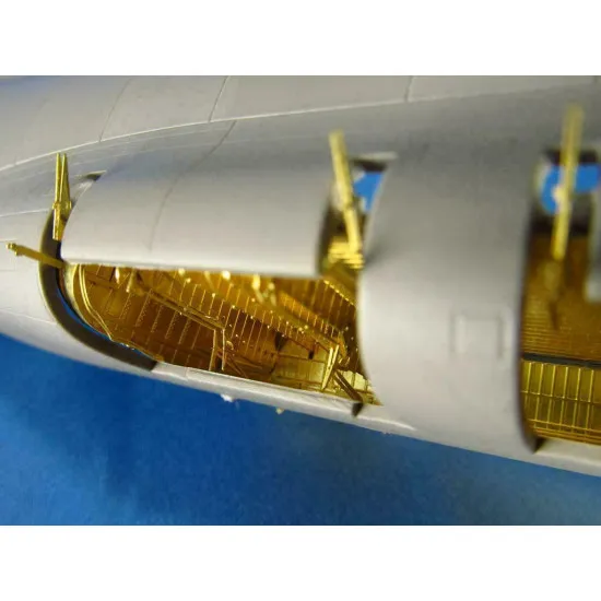 Bundle lot of Metallic Details MD14434+MD14435 C-5B Galaxy + Antennas,Wheel bays