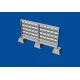 Bundle Metallic Details 1/144 MDR14401+MDR14402 Russian concrete fence PO2+PO2m