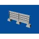 Bundle Metallic Details 1/144 MDR14403+MDR14404 Russian concrete fence PO3+PO3m