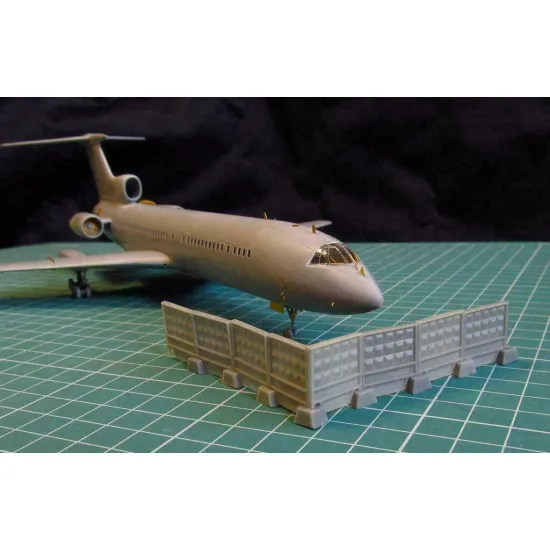 Bundle Metallic Details 1/144 MDR14403+MDR14404 Russian concrete fence PO3+PO3m