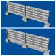 Bundle Metallic Details 1/144 MDR14405+MDR14406 Russian concrete fence P6V+P6Vm