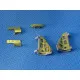 Bundle Metallic Details 1/72 MD7211+MD7212+MD7213+MD7214+MD7215 Detailing Set