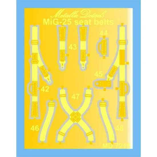 Bundle Metallic Details 1/72 MD7211+MD7212+MD7213+MD7214+MD7215 Detailing Set