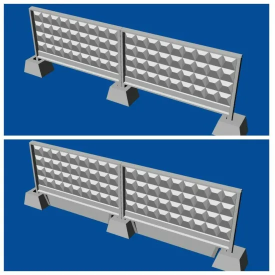 Bundle Metallic Details 1/72 MDR7207+MDR7208 Russian concrete fence P6Vm+P6V