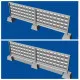 Bundle Metallic Details 1/72 MDR7207+MDR7208 Russian concrete fence P6Vm+P6V