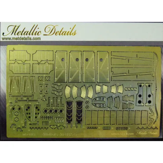 Bundle Metallic Details 1/48 MD4818+MD4819 Detailing for Ju-88 Exterior+Interior