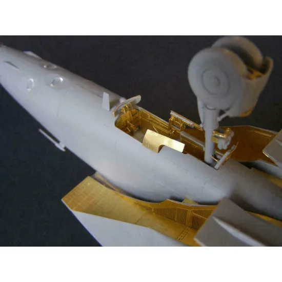 Bundle Metallic Details 1/48 MD4821+MD4822+MD4823+MD4824+MD4825 set for MiG-25