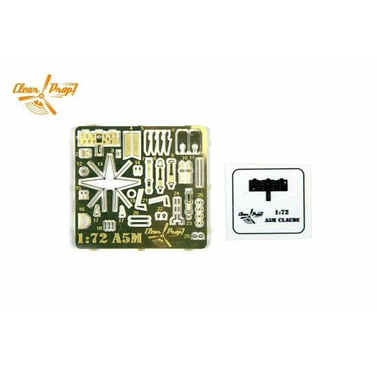 Clear Prop CP72008 1/72 A5M2b Claude early version scale model kit Length 105 mm