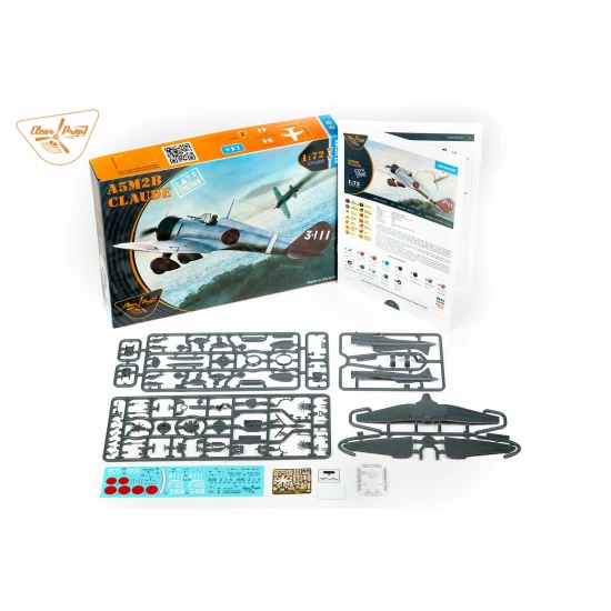 Clear Prop CP72009 1/72 A5M2b Claude late version scale model kit, Length 105 mm