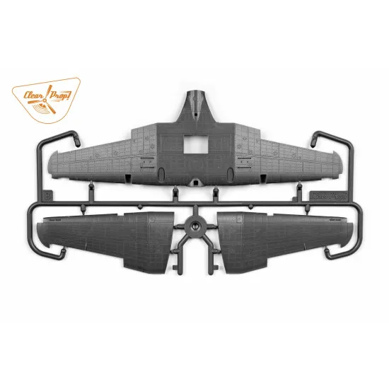 Clear Prop - Ki-51 Sonia CP72011 1/72 scale model kit, Length 128 mm