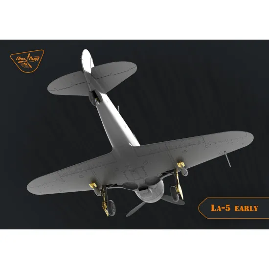 Clear Prop CP72014 - 1/72, La-5 early version scale model kit, Length 121 mm
