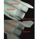 Bundle Metallic Details 1/48 MDR4827+MDR4828 F-15. Jet nozzles external flaps