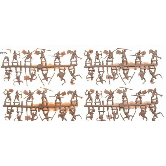 Bundle lot of Orion 72024+72025 VII-II Century AD Scythian Infantry+Cavalry 1/72