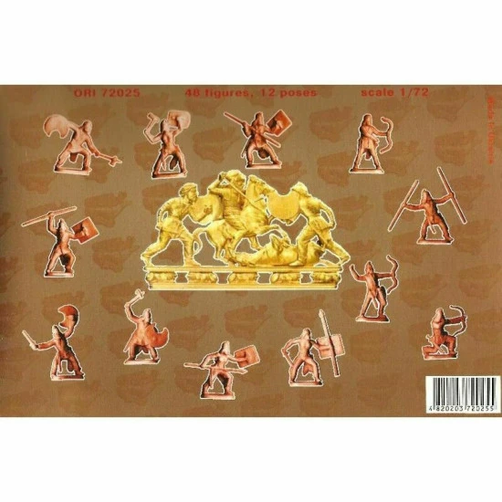 Bundle lot of Orion 72024+72025 VII-II Century AD Scythian Infantry+Cavalry 1/72