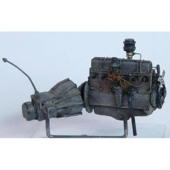 Dnepro Model DM3512 1/35 - 3.6l (3626 cmÂ³) 75HP Opel Blitz engine, transmissions
