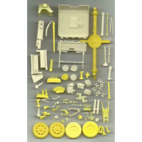 Dnepro Model DM3528 - 1/35 Bofors 40mm AA gun Hungarian version, scale model kit