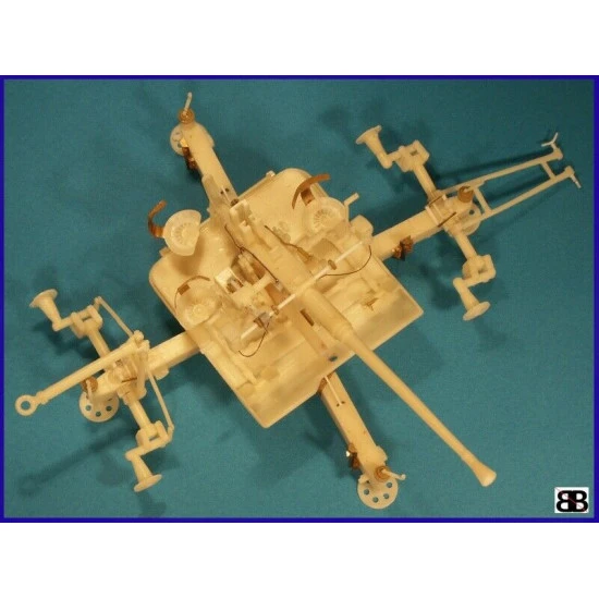 Dnepro Model DM3528 - 1/35 Bofors 40mm AA gun Hungarian version, scale model kit