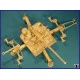Dnepro Model DM3528 - 1/35 Bofors 40mm AA gun Hungarian version, scale model kit