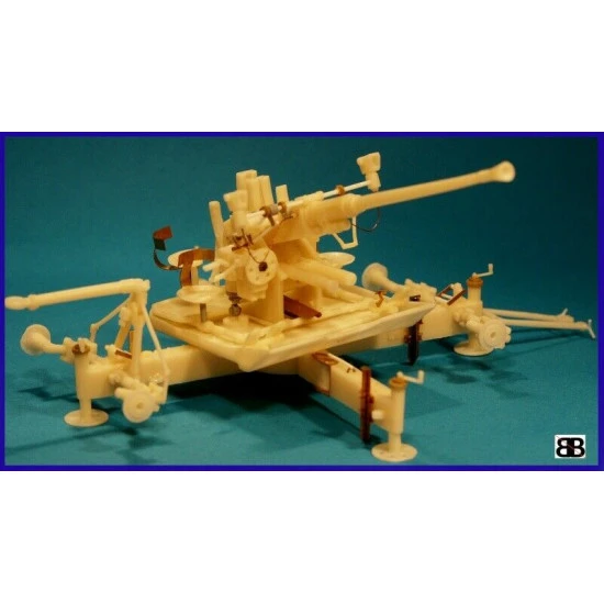 Dnepro Model DM3528 - 1/35 Bofors 40mm AA gun Hungarian version, scale model kit