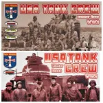 Bundle lot of Orion 72049+72050 WWII US Tank Crew Summer+ Winter Dress1/72 scale