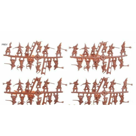 Bundle lot of Red Box Korean Heavy Infantry + Guerrillas 72013+72014 1/72 scale