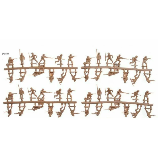 Bundle lot of Red Box US Marines, Boxer Rebellion 1900 72016+72017 1/72 scale