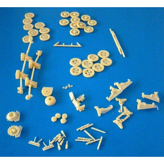 Dnepro Model DM3559 1/35 Ford Maultier V3000, Detail set for ICM 35411 model kit