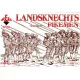 Bundle lot of Red Box Landsknechts 16 Century 72057+72058+72059 1/72 scale