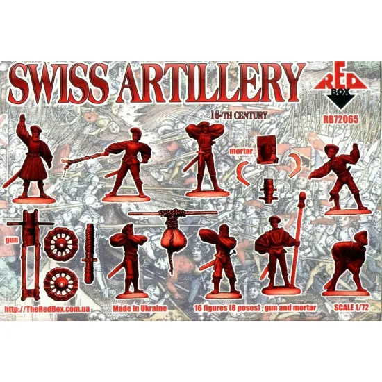 Bundle lot of Red Box Swiss soldiers 4 kits 72060+72061+72062+72065 1/72 scale