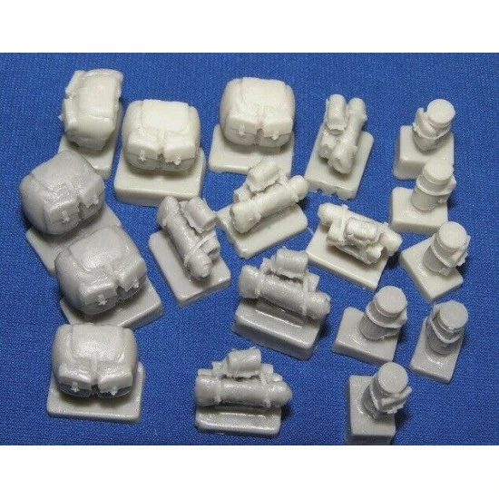 Dnepro Model DM3577 - 1/35, German accessories set III, WWII, scale model kit