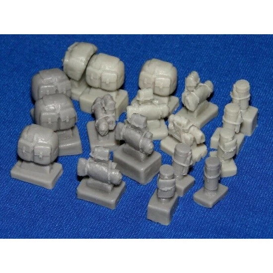 Dnepro Model DM3577 - 1/35, German accessories set III, WWII, scale model kit