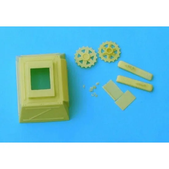 Dnepro Model DM3580 - 1/35 VK 30.02 - Panther V1 Detail set for ICM 35342, WWII