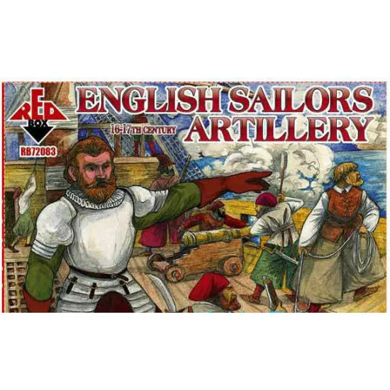 Bundle lot of Red Box English Sailors 72081+72082+72083 1/72 scale