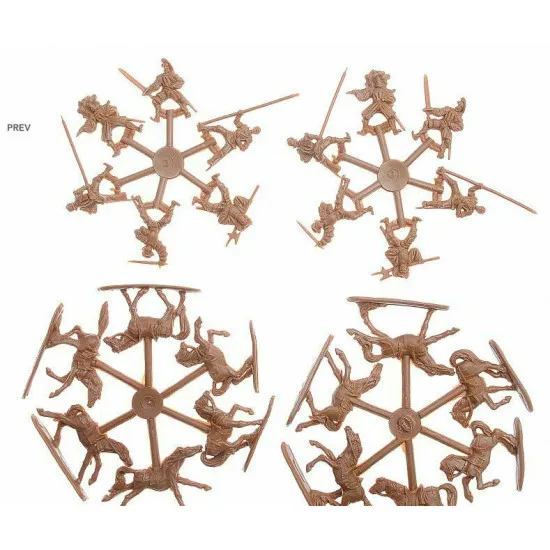 Bundle lot of Red Box European Light Cavalry XVI Set 1,2 72084+72085 1/72 scale