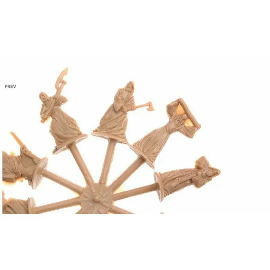 Bundle lot of Red Box Russian War Monk Artillery XVI-XVII 72086+72087 1/72 scale